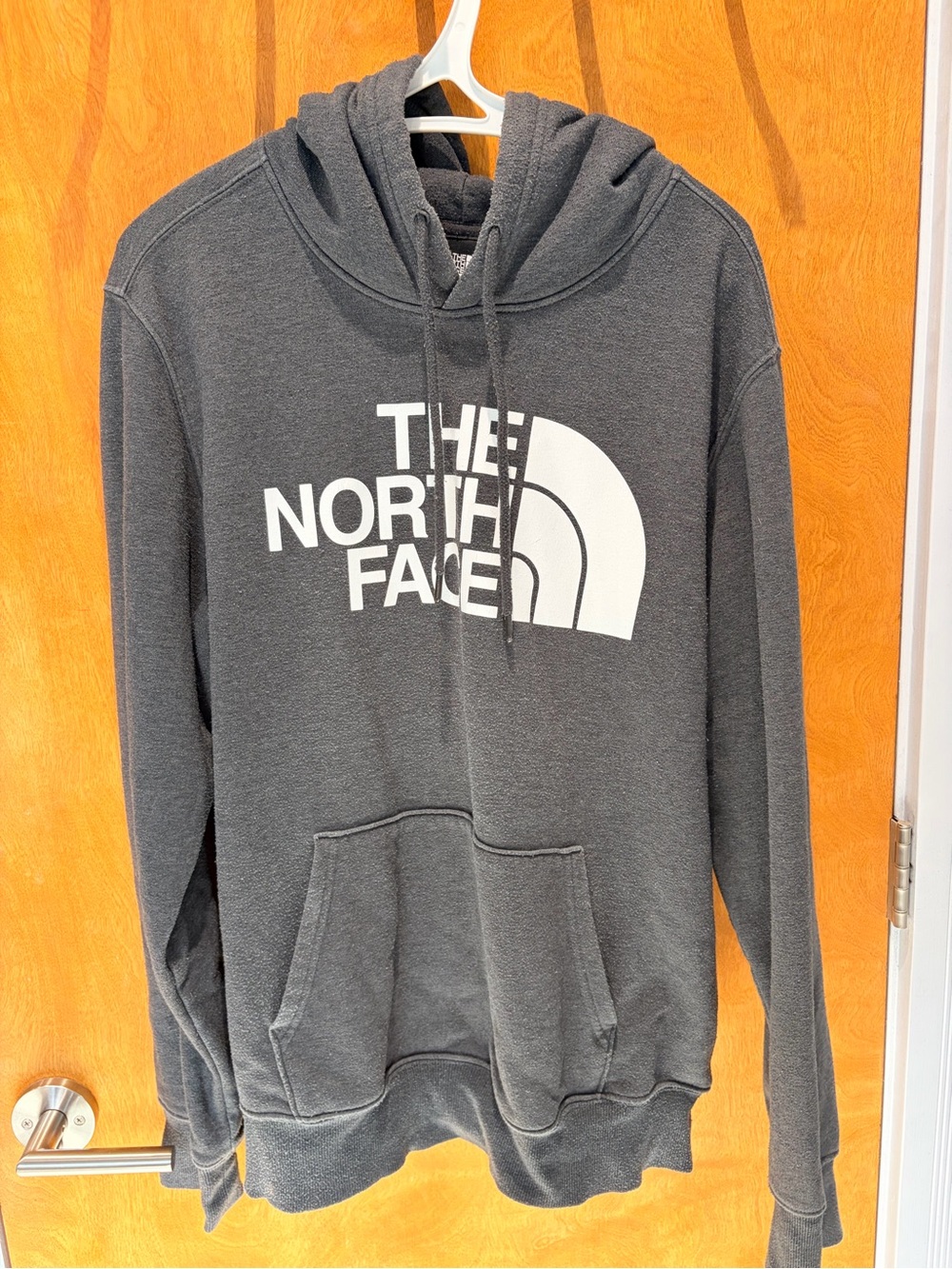 The North Face Men's Dark Grey Hoodie Mens size Large